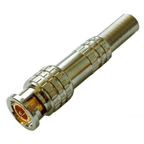 Разъем видео TS BNC штекер под винт с пружиной