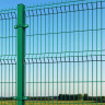 3Д забор сетчатый 1530х2500х4мм зеленый (6005) 200х55мм Light Gardis