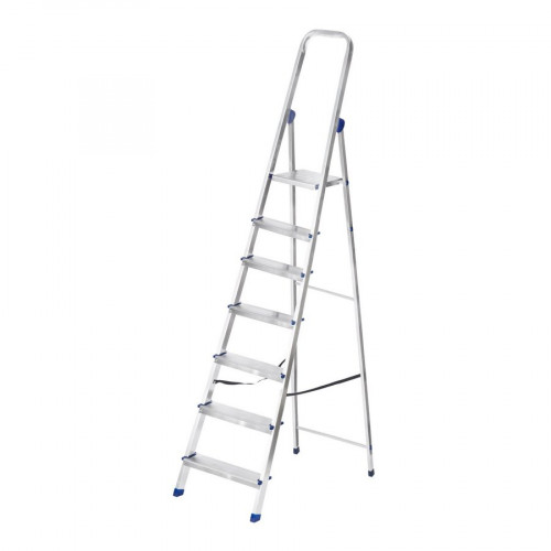 Стремянка алюминиевая 7-ми ступенчатая 1.45 / 2.21м РемоКолор