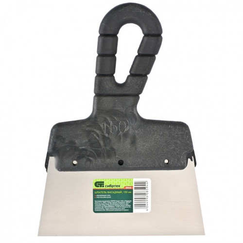 Шпатель фасадный нержавеющая сталь, 150мм Сибртех 85436