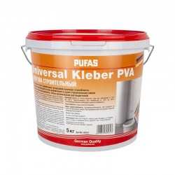Клей ПВА Строительный Pufas Universal Kleber, 5 кг