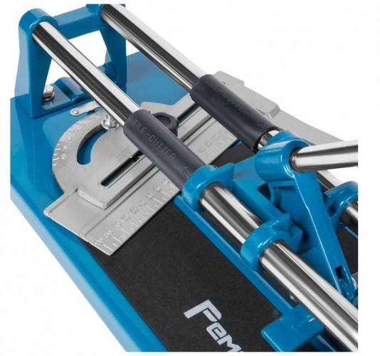 Плиткорез 400мм до 12мм, с резаком отверстий 30-80мм РемоКолор 46-0-046