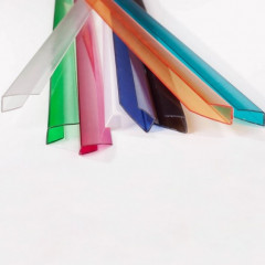 Профиль торцевой UP 6мм цветной L=2.1м Полигаль