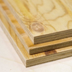 Фанера ФСФ влагостойкая 9мм, сорт 3/3, 2440х1220 Хвоя