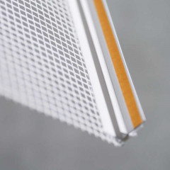 Профиль примыкающий оконный с армирующей сеткой 6мм, 2,4м Isomax