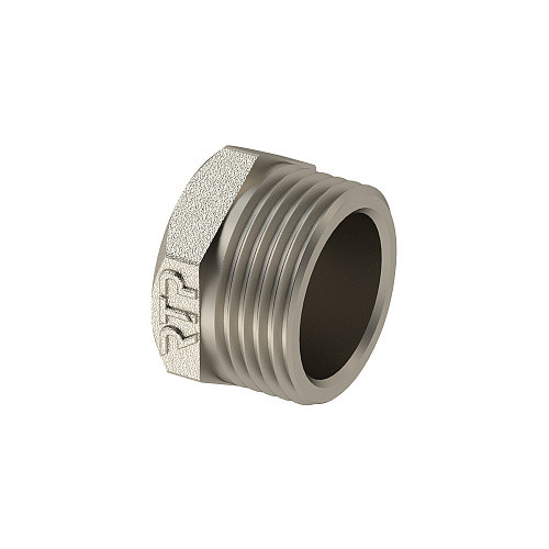 Заглушка латунная 1/2" наружняя резьба РТП 25147