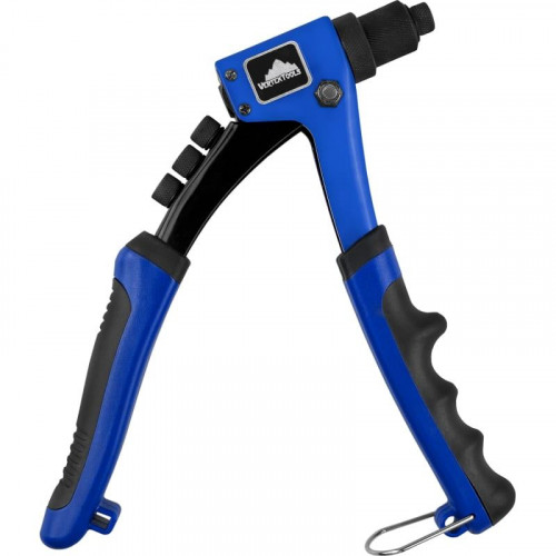 Заклепочник 215мм усиленный, насадки 2,4 / 3,2 / 4 / 4,8мм Vertextools Profi 0041-01