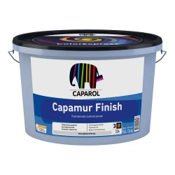 Краска ВД силоксановая для наружных работ Caparol Capamur Finish, База 3, 9,4л