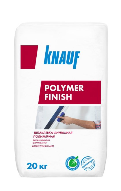 Шпатлевка полимерная Knauf Polymer Finish финишная белая 20кг