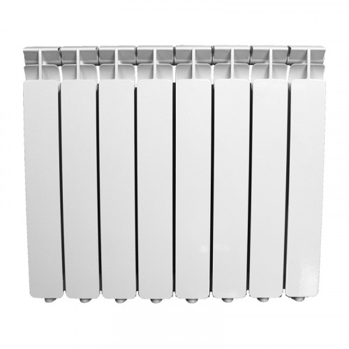 Радиатор алюминиевый 500*80, 8 секций Oasis