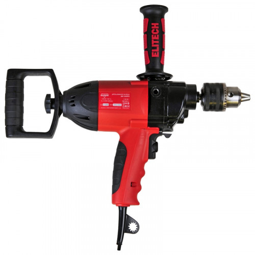 Дрель миксер электрическая 1100 Вт, 550 об/мин Elitech ДМ 1100РЭ/ДМ1100Э