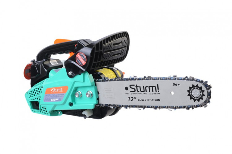 Бензопила 1 кВт, 45 звеньев, длина шины 30см Sturm GC2512