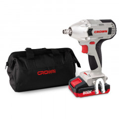 Гайковерт ударный аккумуляторный 20В, 2100 об/мин Crown CT22015HX-2 TB