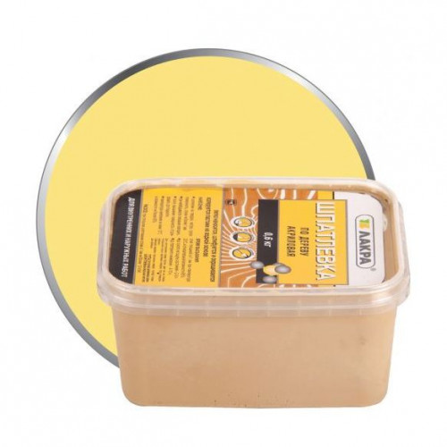 Шпатлевка по дереву Лакра 0,6кг сосна