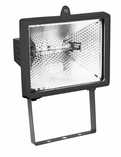 Прожектор галогенный черный 500Вт R7s 117мм Navigator