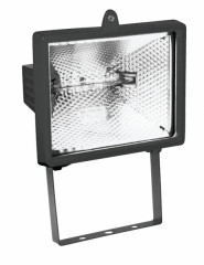 Прожектор галогенный черный 500Вт R7s 117мм Navigator