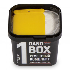 Ремонтный комплект для экспресс-ремонта (со шпателем) 0,85л DANO BOX