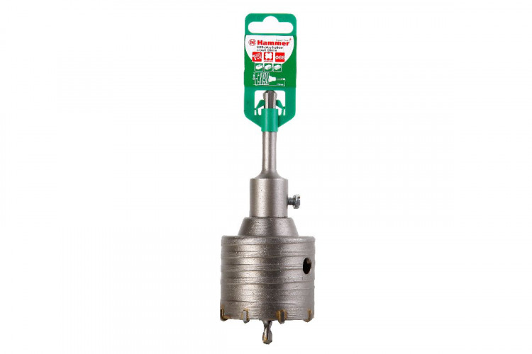 Коронка по бетону диаметр 68мм, в сборе, SDS+, Hammer