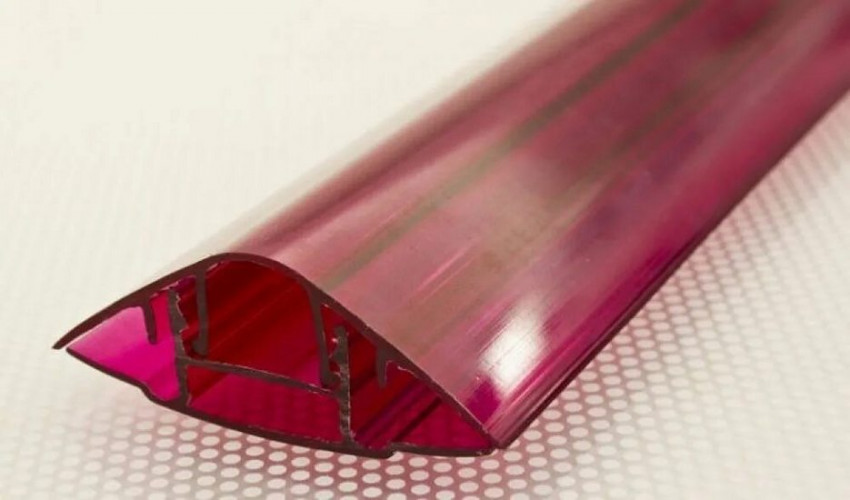 Профиль соединительный разъемный НCР 6-10мм Гранат L=6м Новаттро