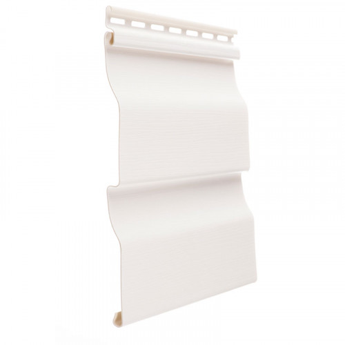 Сайдинг виниловый D4.5D Корабельная доска 232мм*3600мм пломбир Деке PREMIUM