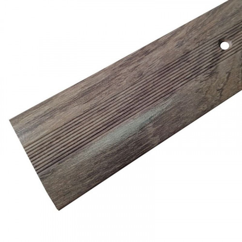 Стык 38х900мм Дуб Хельсинки алюминиевый Русский профиль