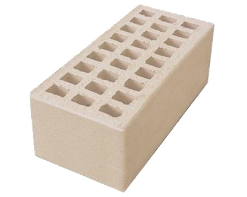 Кирпич керамический утолщенный пустотелый лицевой Сливки М-125 Ревда