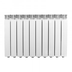 Радиатор алюминиевый 500*80, 10 секций Oasis