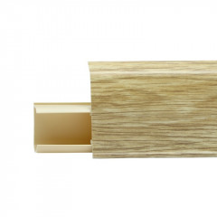 Плинтус Winart Quadro 55, 516 Муссон, 2,2м со съемной панелью