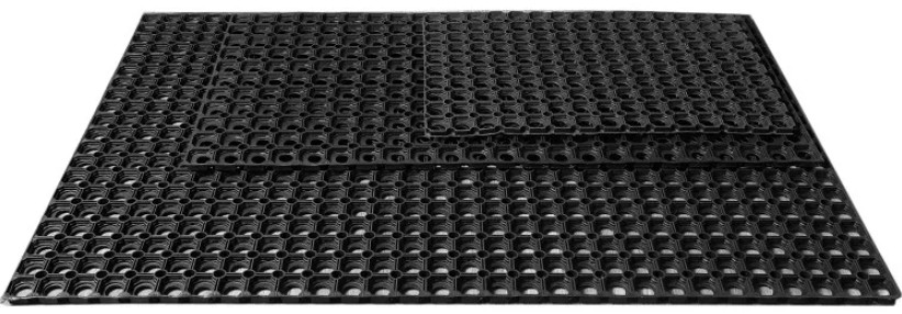 Коврик ячеистый 80х120см, 16 мм, резиновый придверный, Балттурф