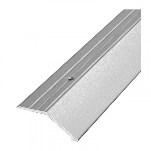 Порожек разноуровневый Серебро ПР-04 1800*45мм, перепад 15мм, ЛУКА