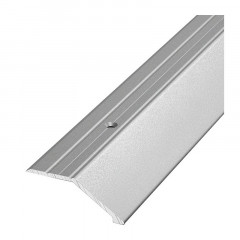 Порожек разноуровневый Серебро ПР-04 1800*45мм, перепад 15мм, ЛУКА