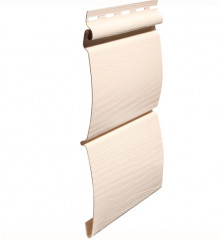 Сайдинг виниловый BlockHouse 3660*232мм (0,85м2) Слоновая кость, FineBer