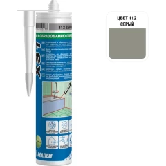 Герметик силиконовый Mapei XS1 серый, 300мл