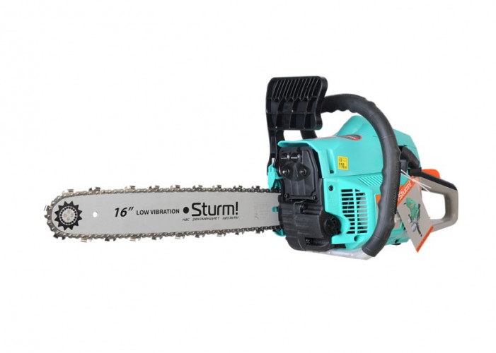 Бензопила 1,9 кВт, 57 звеньев, длина шины 40см Sturm GC99372B