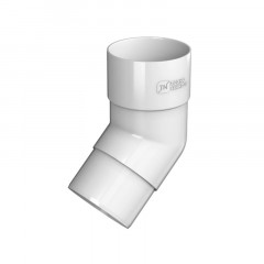 Колено водоотводное 135 ПВХ, белый Технониколь 359448