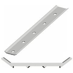 Рейка прижимная алюминиевая Технониколь 2000х25х1,5 мм ЭКО 100694