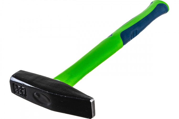 Молоток 400гр, слесарный фибергласовая обрезиненная ручка Сибртех 10321