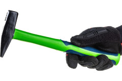 Молоток 400гр, слесарный фибергласовая обрезиненная ручка Сибртех 10321