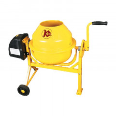 Бетоносмеситель БСЭ-63 (220В/50Гц, 220Вт, 63/44 литров, перфорированный венец) Калибр