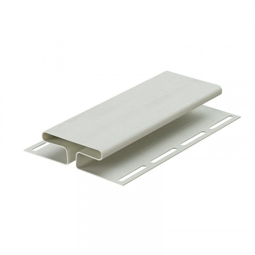 Н-профиль соединительный для винилового сайдинга 3050мм, пломбир Деке PREMIUM