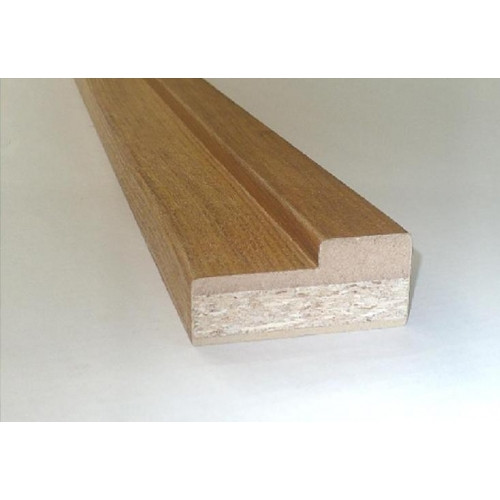 Коробка дверная мил.орех 760*2080 с порогом, уплотнителем и комп.фурнит. Сильвия