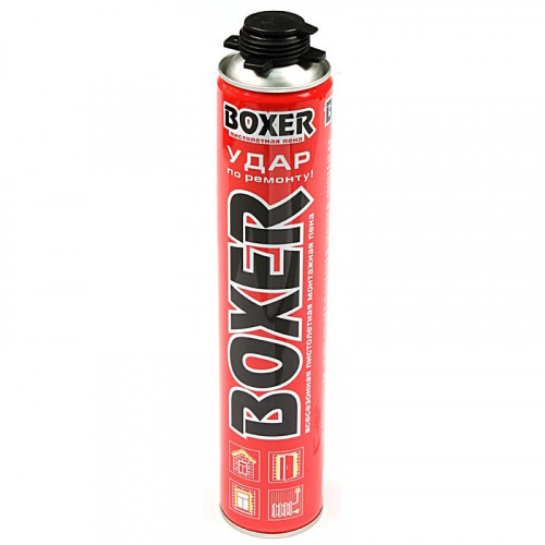 Пена монтажная профессиональная Boxer Pro всесезонная 700мл