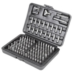 Набор бит с магнитным адаптером, CrV, 100 предметов, РемоКолор 33-2-701