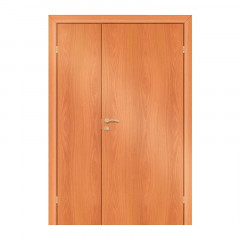 Дверь полотно ответное 300х2000мм без притвора, с фурнитурой, крашенное Миланский Орех Олови