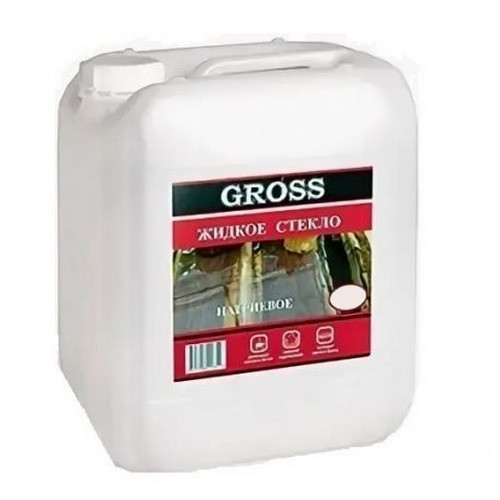 Жидкое стекло натриевое Gross'art Profi 1,5кг БауПро