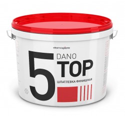 Шпаклевка готовая полимерная Danogips TOP белая финишная 16.5кг