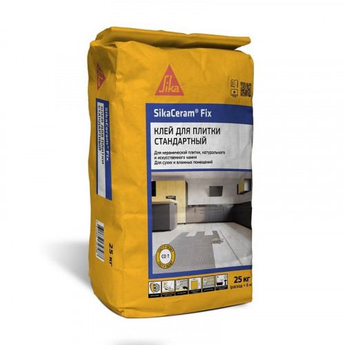 Клей для керамической плитки Sika Ceram Fix, 25 кг