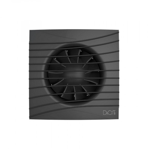 Вентилятор осевой вытяжной D125 Silent 5C Matt Black DiCiTi