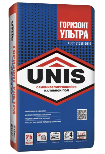 Наливной пол Unis Горизонт Ультра, 23кг