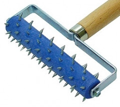 Ролик игольчатый для гипсокартона 150мм